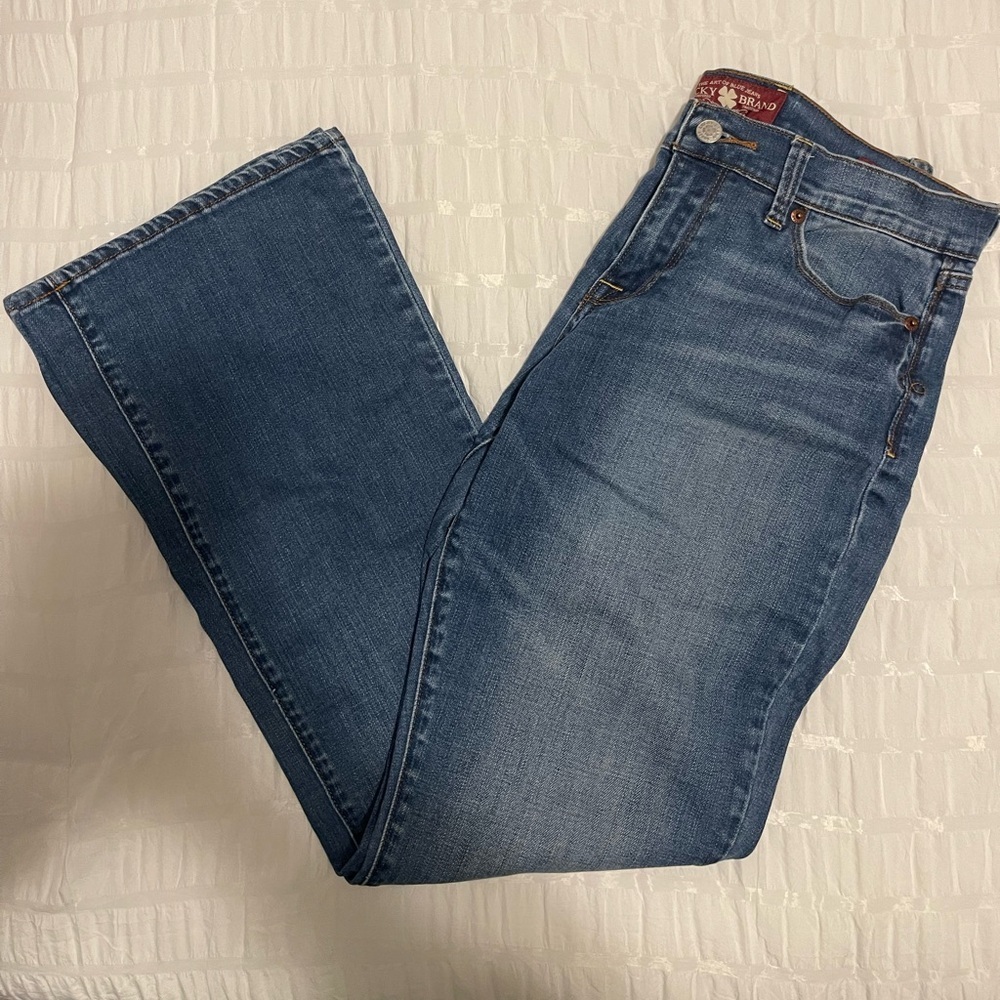 Lucky Brand Sofia Boot Cut Denim Jeans Size 10 Regular
